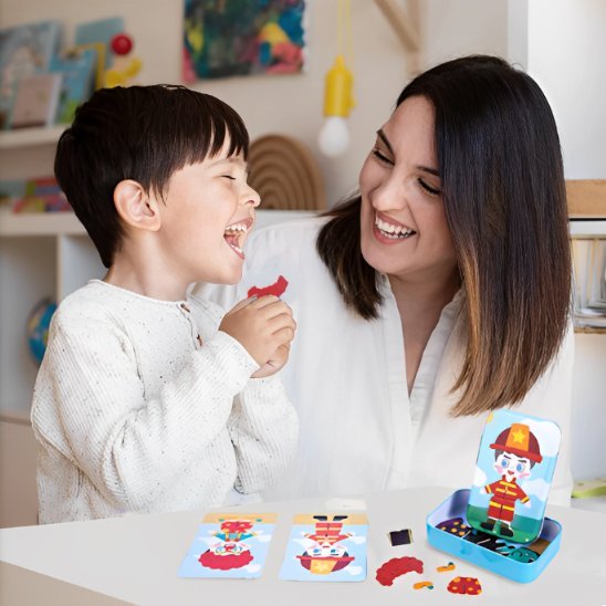 Puzzle magnétique | Éducatif - Jeu Math