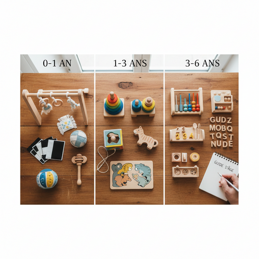 Comment choisir le bon jouet Montessori selon l’âge de votre enfant ?