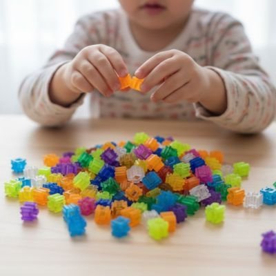 Brique de construction | Éco - polyvalente - Jeu Math