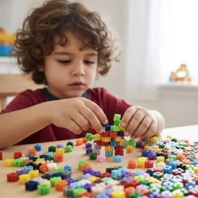 Brique de construction | Éco - polyvalente - Jeu Math