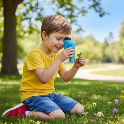 Microscope enfant | Discovery Science - Jeu Math