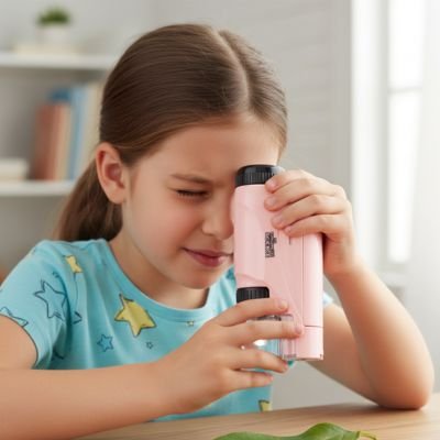 Microscope enfant | Discovery Science - Jeu Math